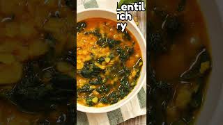 Vegan Lentil Spinach Curry A Flavorful and Nutritious Delight [upl. by Fillender]