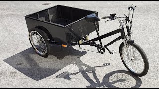 Gigantisk lastcykel typ Flakmoped fast större 666 rabatt [upl. by Negam81]