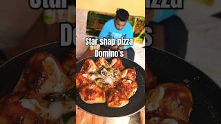 VIRAL DOMINOS PIZZA🔥🔥 starshape food dominos pizza pizzalover minivlog shorts [upl. by Ancelin293]