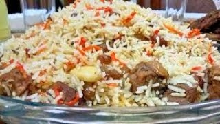 Afghani Pulao  kabuli pulao Original recipe [upl. by Ronen300]