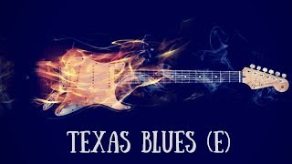 Texas Blues Jam  Flamin Hot Guitar Backing Track E [upl. by Sawyor1]