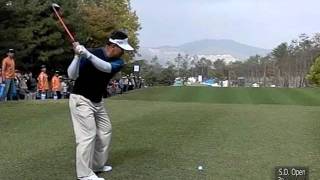 300FPS SLOW KJ Choi Driver with Practice swing 7 [upl. by Nolyaj]