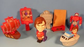 2010 GULLIVERS TRAVELS SET OF 6 BURGER KING MOVIE COLLECTION VIDEO REVIEW [upl. by Jeffery]