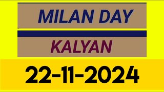 Milan day satta number 22112024 today  dpboss Milan day  milanday dpboss sattaa2z [upl. by Adidnac]