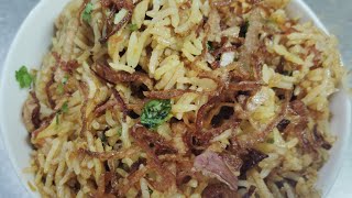 hyderabadi biryani respimutton cookingtechnique easyfoodtomakeathome [upl. by Nelac347]