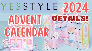 Is the 2024 YesStyle Advent Calendar WORTH IT [upl. by Georgina]