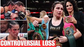 Amanda Serrano Drop Bombshell on Judges After Beaten by Katie Taylor Via Controversial Decision [upl. by Illene]