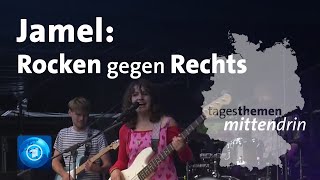 Jamel Rocken gegen Rechtsextremismus  tagesthemen mittendrin [upl. by Badr750]