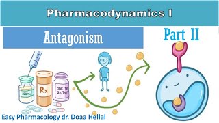 Pharmacodynamic part 2 antagonism [upl. by Huff]