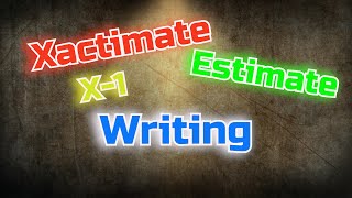 Xactimate X1 Training estimate writing [upl. by Asserrac]