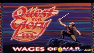 Quest for Glory 3  Wages of War gameplay PC Game 1992 [upl. by Knutson]