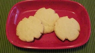 Almond Butter Shortbread Cookies [upl. by Anytsirk309]