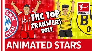 Top Bundesliga Transfers 2017  The Song  Powered by 442oons [upl. by Neitsirhc]