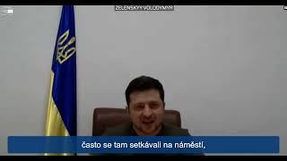 Projev Volodymyra Zelenského na plénu EP 🇺🇦 [upl. by Beal187]