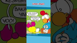 Picasso 🎭🎨  Limon ile Zeytin çizgifilm shorts short [upl. by Menard265]