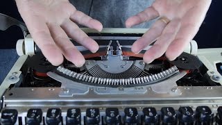 Typewriter Tip Quickie Replacing Ribbons [upl. by Airamana]