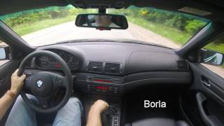 Magnaflow vs Borla on the E46 330i ZHP with headers [upl. by Onairda]