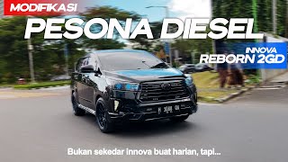 MODIFIKASI INNOVA REBORN DIESEL BUAT HARIAN OKE BUAT TURING GASPOL AJA [upl. by Honan]