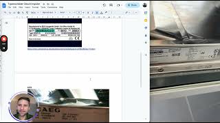 Typenschild Geschirrspüler finden und korrekte Typennummer der Spülmaschine ablesen [upl. by Crist]