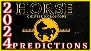 Horse Chinese Zodiac Signs 2024 Horoscope Predictions [upl. by Laddy890]