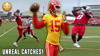 WR Justyn Ross CONTINUES TO IMPRESS 😱👀 Chiefs Training Camp Highlights [upl. by Jordana]