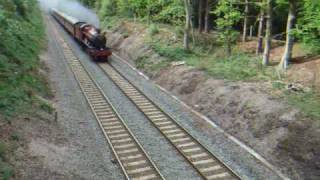 Sutton Park Steam  Hogwarts Castle Hogwarts Express 5972 [upl. by Dlonyar]