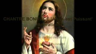 Je te parle de Jésus Adoration CHANTRE BONIFACE [upl. by Ahsille531]