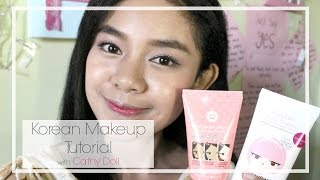 Korean Makeup Tutorial with Cathy Doll  Hexxie  cathydollbloggercontest [upl. by Einalem908]