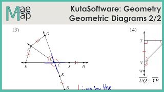 KutaSoftware Geometry Information In Geometric Diagrams Part 2 [upl. by Ayahsal843]