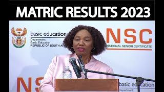 MATRIC RESULTS 2023 ANNOUNCEMENT  THUNDEREDUC [upl. by Aikym254]