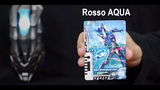 Ultraman  Rosso AQUA Dimension Card [upl. by Tteltrab522]