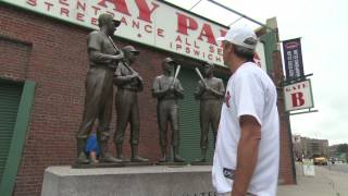 Celebrity Cruises President Training for Red Sox First Pitch [upl. by Hopfinger]