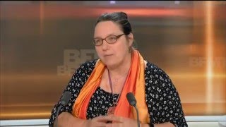 Débat sur le collège  Claudie Paillette dans lémission Grand Angle sur BFMTV [upl. by Yevoc]