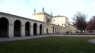 ODEONSPLATZ MARKTPLATZ IN MÜNCHEN [upl. by Sheepshanks]