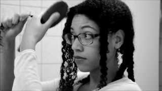 Natural hair Tightly curly method QUICKIE KrauseLocke [upl. by Merilee430]