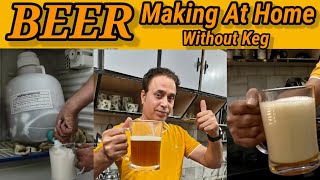 BEER Making At Home  Dry Malt Extract Beer Without Keg [upl. by Solitta]