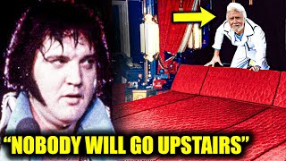 Disturbing Reason NOBODY Go Upstairs In Elvis Home Graceland [upl. by Urbanus]