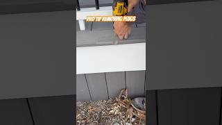 Removing Plugs diy construction protip deck howto stepbystep bluecollar trending timbertech [upl. by Clare85]