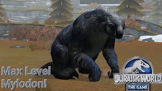 Max Level Mylodon Jurassic World The Game [upl. by Coletta]