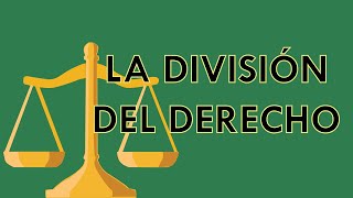 La división del Derecho [upl. by Lerrehs]