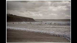 Bodyboarding at Polzeath Cornwall [upl. by Pelletier]