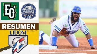 Resumen Estrellas vs Licey juego de baseball Lidom 19102024 [upl. by Tsenrae]