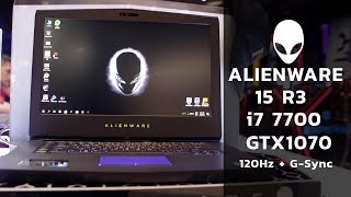 รีวิว Dell Alienware 15 R3 GTX10708GBGSync ในตัว [upl. by Eelahs995]