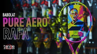 Babolat Pure Aero Rafa 2023 Tennis Racquet Review  Tennis Express [upl. by Nevile]