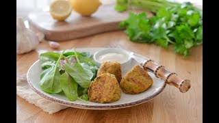 Recette de falafels de flageolets [upl. by Ajidahk]