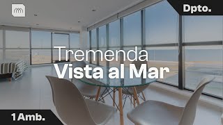 Monoambiente con gran VISTA AL MAR en Mar del Plata [upl. by Biddie551]