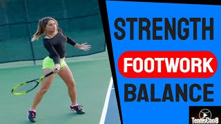 Tennis Fitness Formula Strength Footwork and Balance for All Levels with Marisa Johnson [upl. by Annehcu]