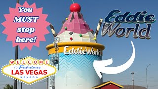 Road Trip to LAS VEGAS Stop at Eddie World on the way lasvegas roadtrip travel plush lakers [upl. by Ordnazil317]