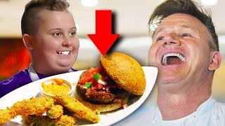 15 Times Gordon Ramsay Actually LIKED THE FOOD [upl. by Noni]