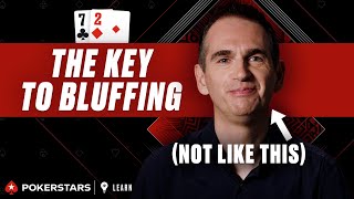 How to Bluff in Poker like a Pro  PokerStars Learn [upl. by Alejo]